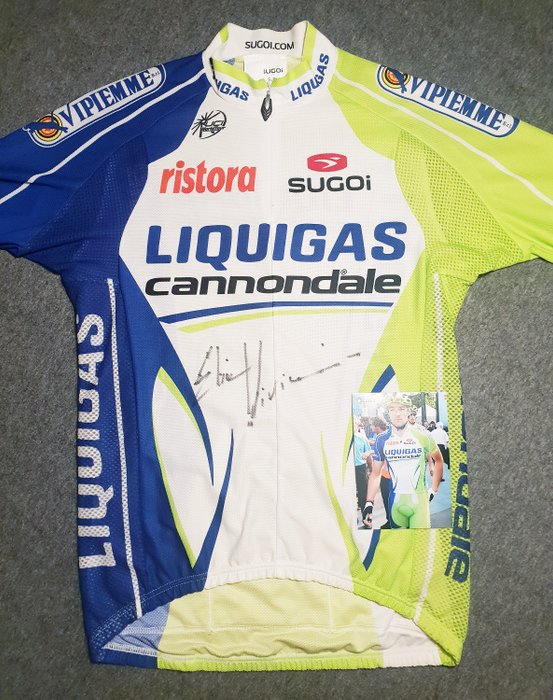 Liquigas Cannondale - Cyclisme - Elia Viviani - Maillot de cycliste