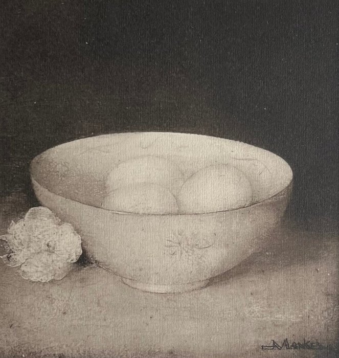 Jan Mankes (1889-1920), naar - Kom met eitjes