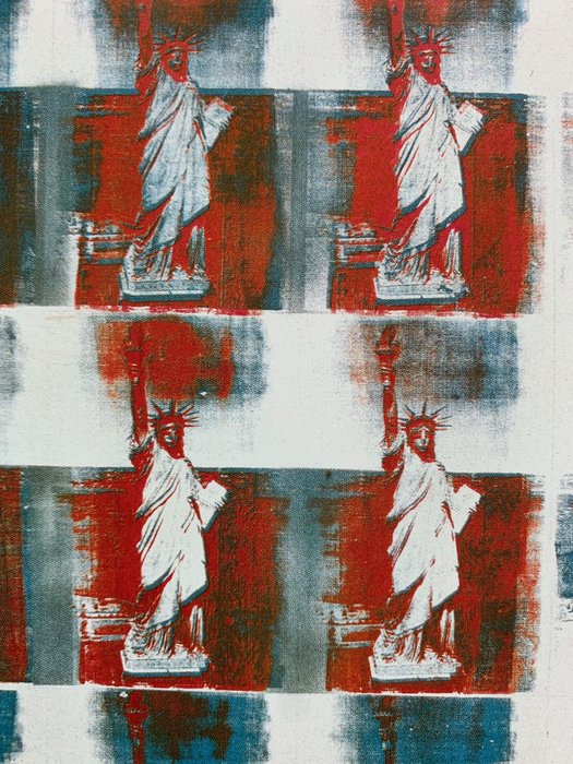Andy Warhol (1928-1987) - (after) - Statue of Liberty 1963 - Artprint - 35,5 x 28 cm - Licensed print 2002