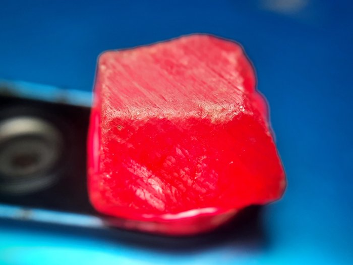 18 克拉 - 未经处理的天然红宝石 - 粗糙- 3.6 g