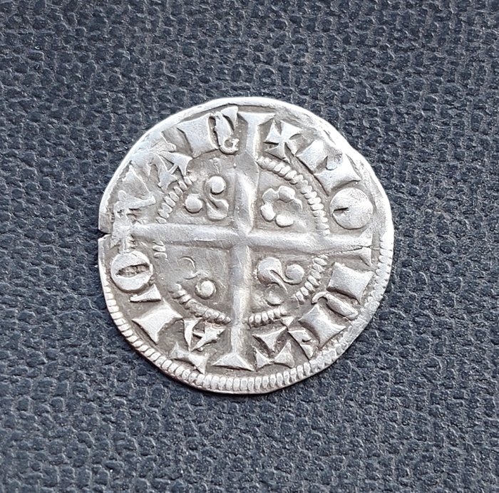 荷兰 - 布拉班特 （公国）. jan ii. esterlin 1309-1312