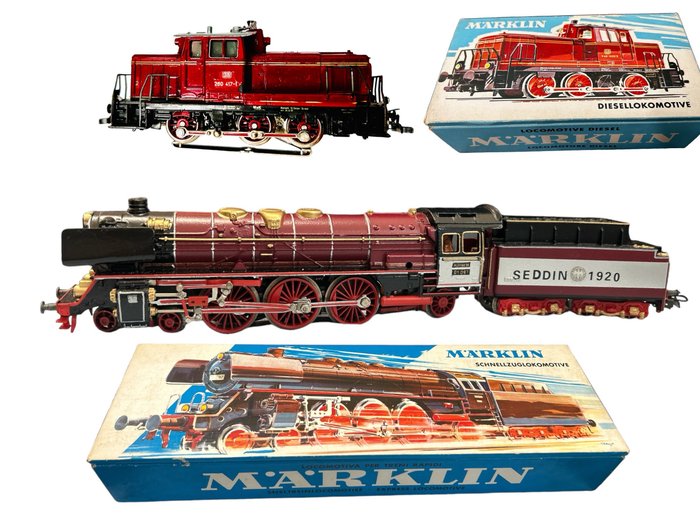 Märklin H0 - 3064/3048 - 模型火車 (2) - BR 01 和 BR 260 - DB