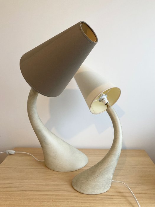 Kostka - Buffet bordlampe (2) - Gemo - Keramikk