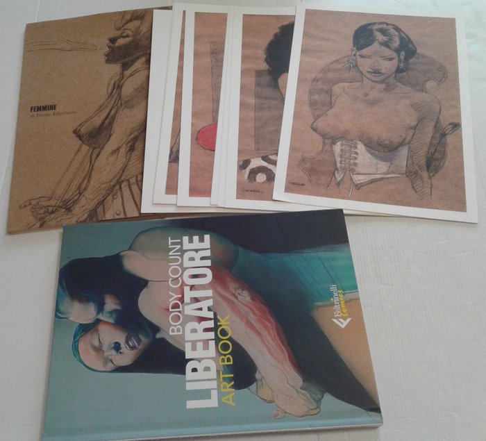 Liberatore - 2 Kunstbuch - Body Count +Portfolio Femmine