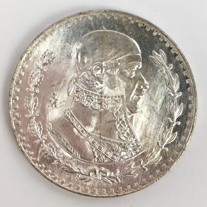 墨西哥. 1 Peso 1967