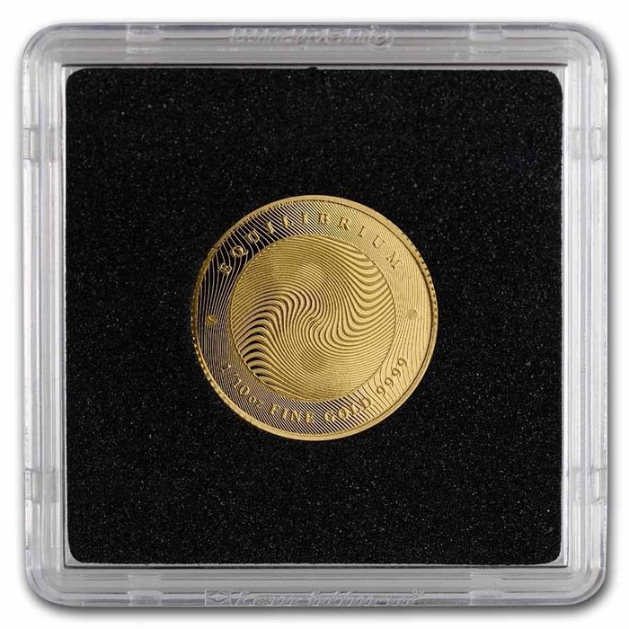 Tokelau. 2021 1/10 oz Gold $10 NZD Tokelau Equilibrium Coin Proof Like