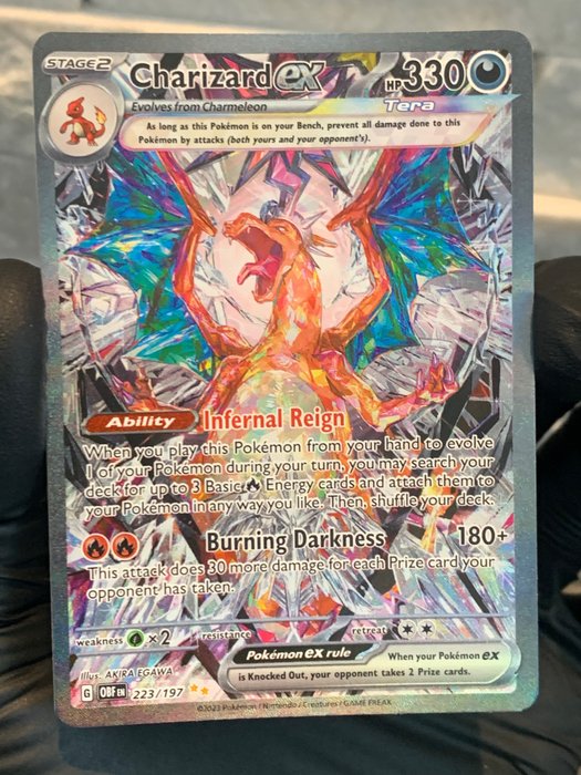 Pokémon Card - Charizard EX