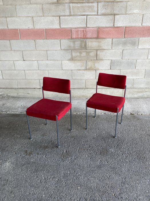 Stoll Giroflex - 椅 (2) - 紡織品, 鋼