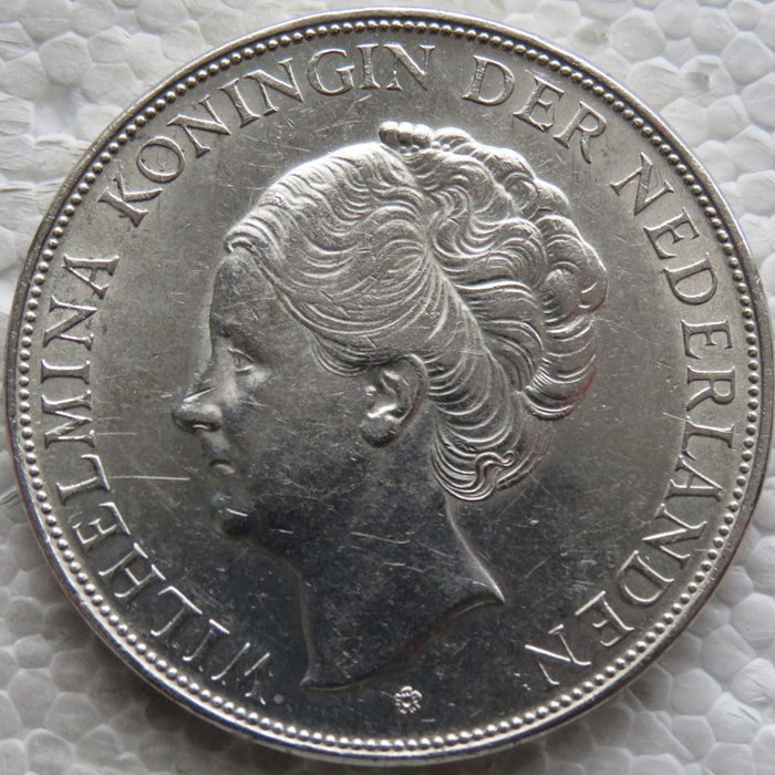 Ολλανδία. Wilhelmina (1890-1948). 2 1/2 Gulden 1940  (χωρίς τιμή ασφαλείας)