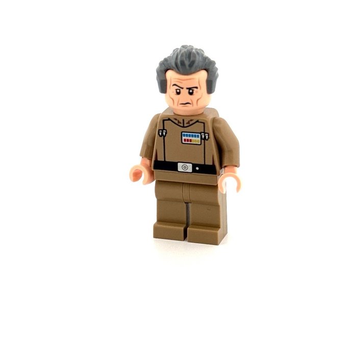 Lego - Grand Moff Wilhuff Tarkin - Dark Tan Uniform - Zeldzame fig uit 2016 !