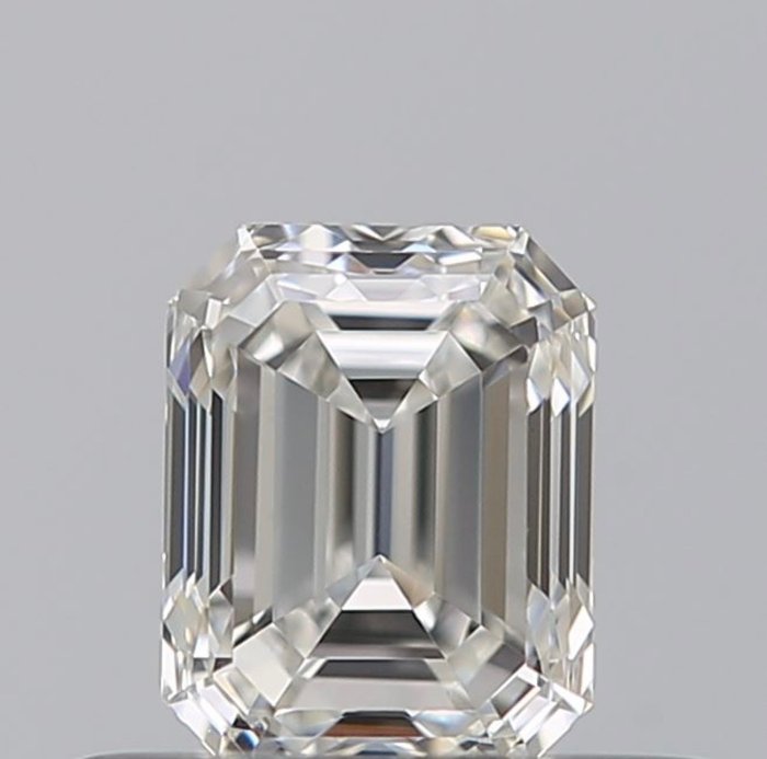 Diamant - 0.40 ct - Smarald - G - IF (perfect)