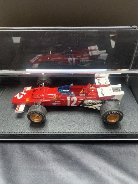 GP Replicas 1:18 - Rennwagenmodell - Ferrari 312B - Jacky Ickx – Gewinner des Österreich GP – 1970