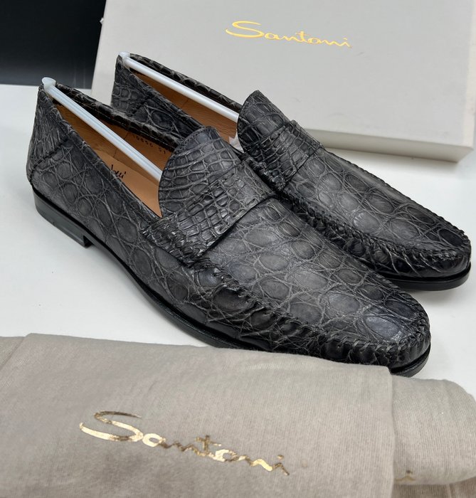 Santoni - 乐福鞋 - 尺寸: UK 10,5