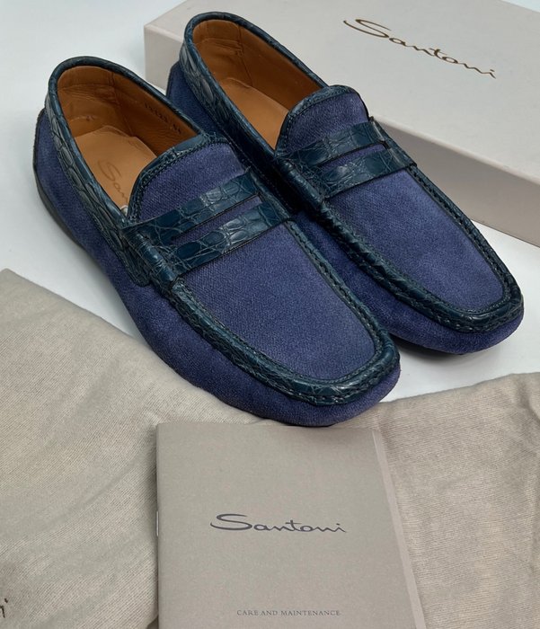 Santoni - 懶漢鞋 - 尺寸: UK 6,5
