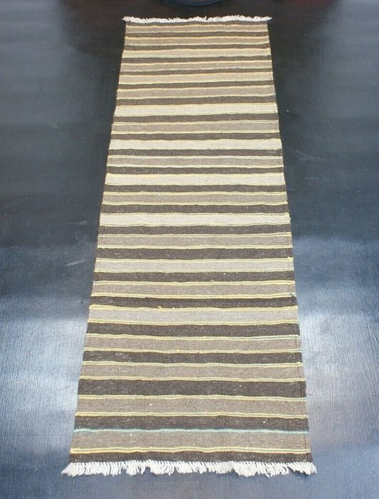 Handgewebter Ghashgai Kelim Teppich Wolle Neu - Teppich - 189 cm - 57 cm