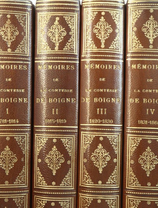 Comtesse de Boigne - Charles Nicoullaud - Récits d'une tante. Mémoires de la Comtesse de Boigne née d'Osmond - 1907
