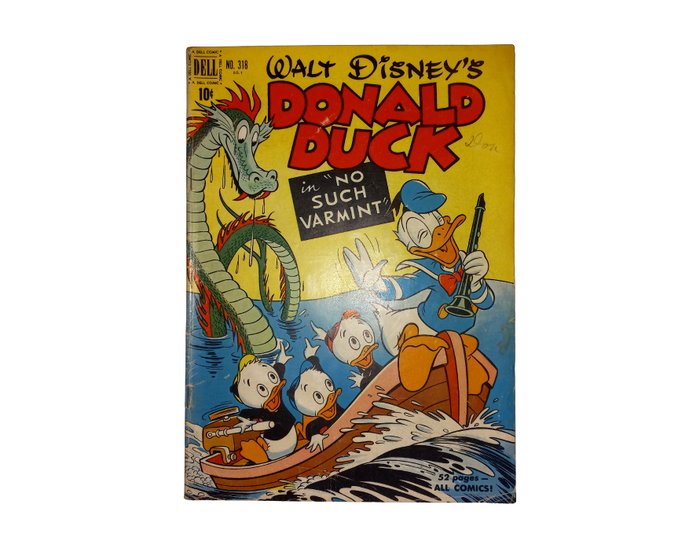 Four Color #318 - Donald Duck in "No such Varmint" - 1 Comic - Erstausgabe - 1951