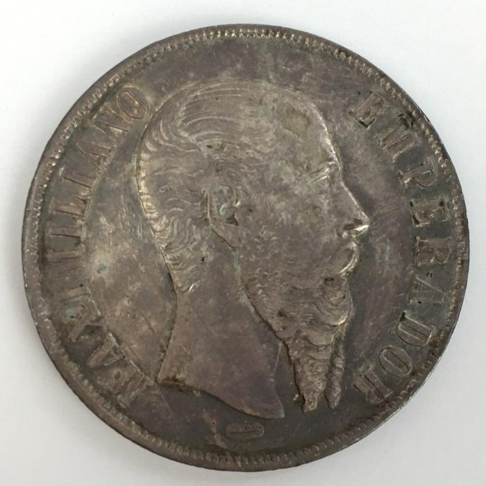 Mexiko. 1 Peso 1866