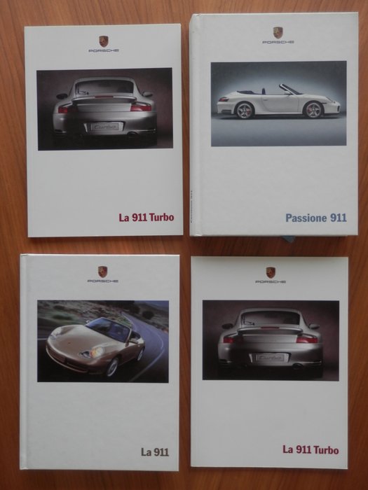 Brosúrák/katalógusok - Porsche 911 (996 type) Turbo, Carrera, Carrera 4 & Carrera 4S Coupé & Cabriolet, 911 Targa - PORSCHE - 1999 - 2003