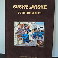 Suske en Wiske – De Breinbrekers Auteursexemplaar Fluwelen hardcover – 1 Album – Beperkte oplage – 2004