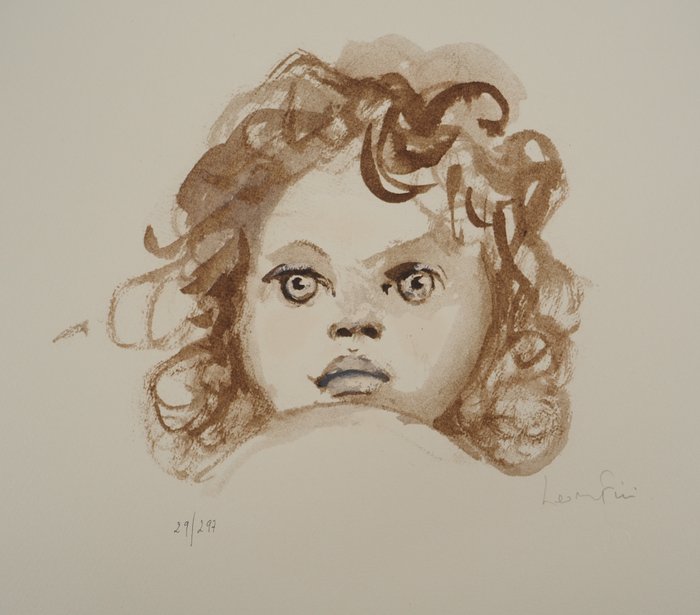 Leonor Fini (1907-1996) - Enfant pensif