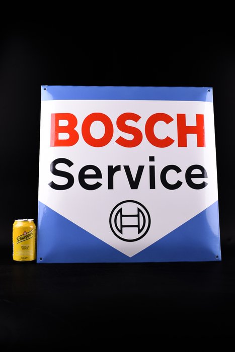 Bosch; 450mm XL; RARE piece! wonderful details - Emaljskylt - Emalj