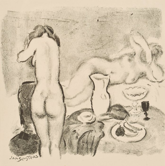 Jan Sluijters Sr. (1881-1957) - Two bathing women