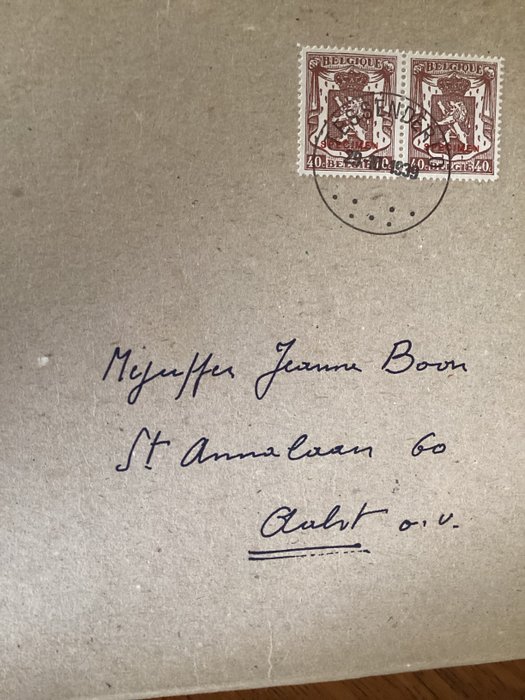 Louis Paul Boon - Soldatenbrieven. Vijf brieven van L.P. Boon aan zijn zuster Jeannine - 1993