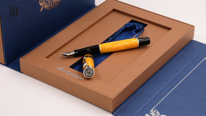 Montegrappa - Duchess of York, Garden 18K Nib Limited Edition (ISDYN3CY) - Fountain pen