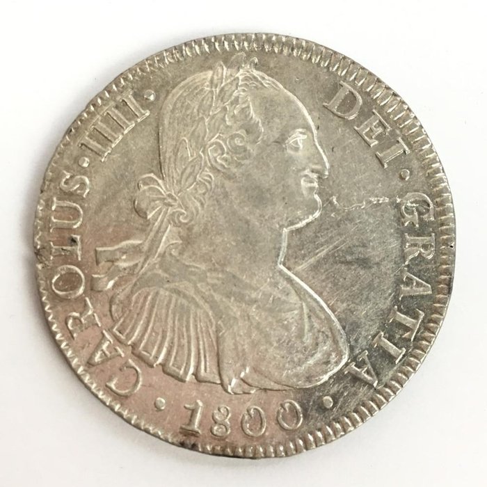 Messico. Carlos IV (1788-1808). 8 Reales 1800