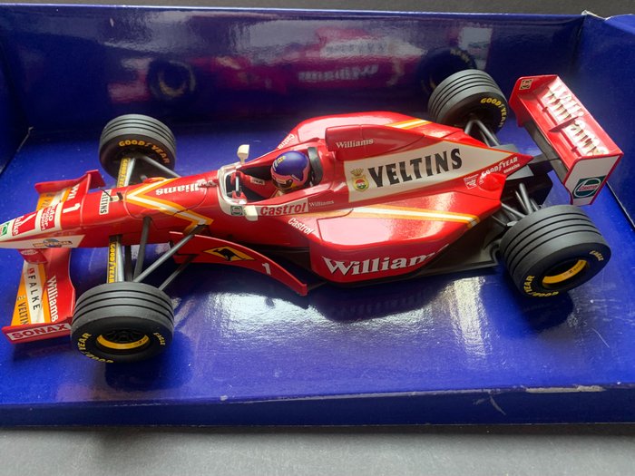 Minichamps 1:18 - Modell racerbil - Williams - FW20 - Jacques Villeneuve - 1998