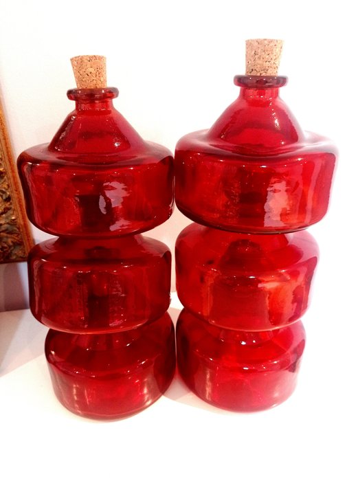 Saint gobain glass - Botella trampa mosquitos - Flasche (6) - Mit der Flasche fangen wir Quitos - Glas (Buntglas)