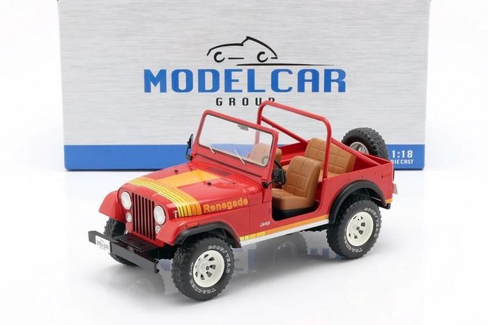Modelcar Group 1:18 - 模型車 - Jeep CJ-7 Renegade