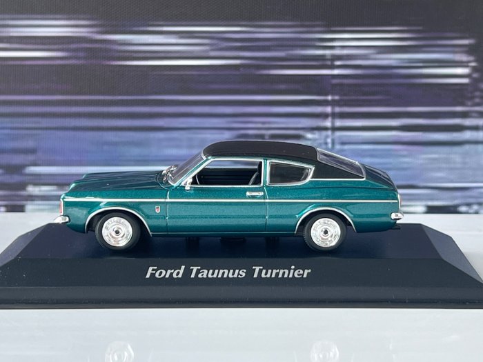 MaXichamps 1:43 - 模型車 - Ford Taunus Coupe - 福特 Taunus 轎跑車 1970-75