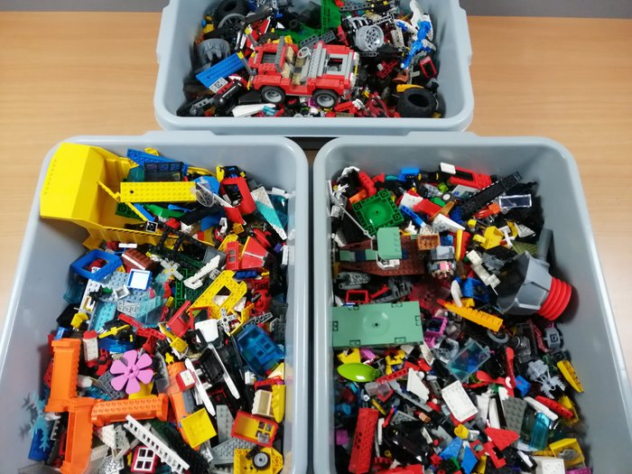 Lego - Assorti - Onderdelen +/- 8,0 kilo - 2000-2010