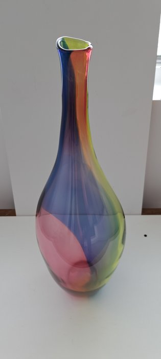 Gränna Glasbruk - Germano Padoan - Sticlă - Vaza pentru sticla (H. 47 cm) - Sticlă