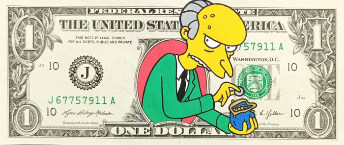 PSiKO (1987) - Mr Burns Give Just One Dime (Simpsons)