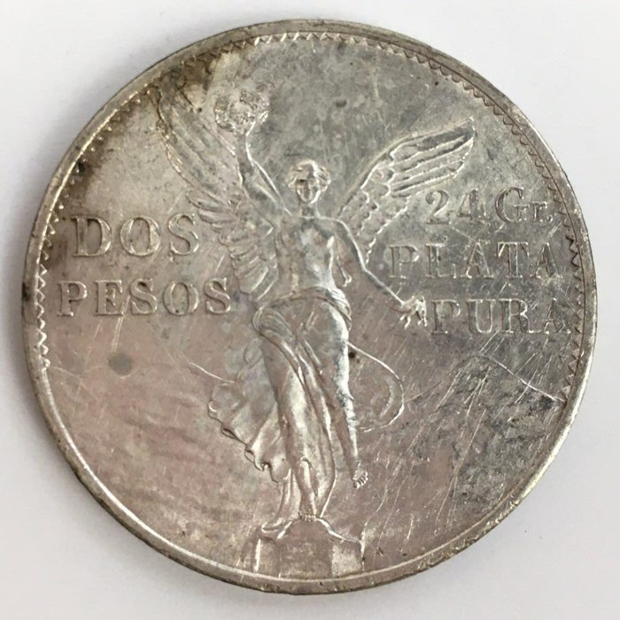 Mexiko. 2 Pesos 1921