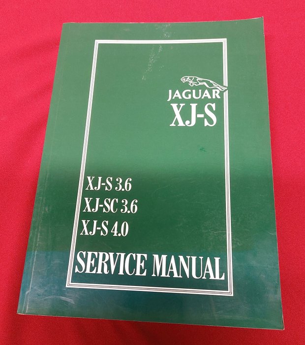 服务手册 - Jaguar - XJS - 1983