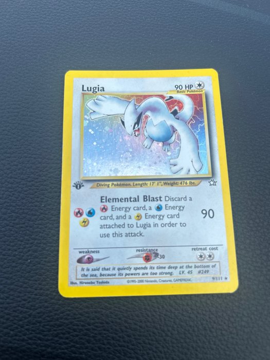 Pokémon Card - Lugia Holo 1st edition neo