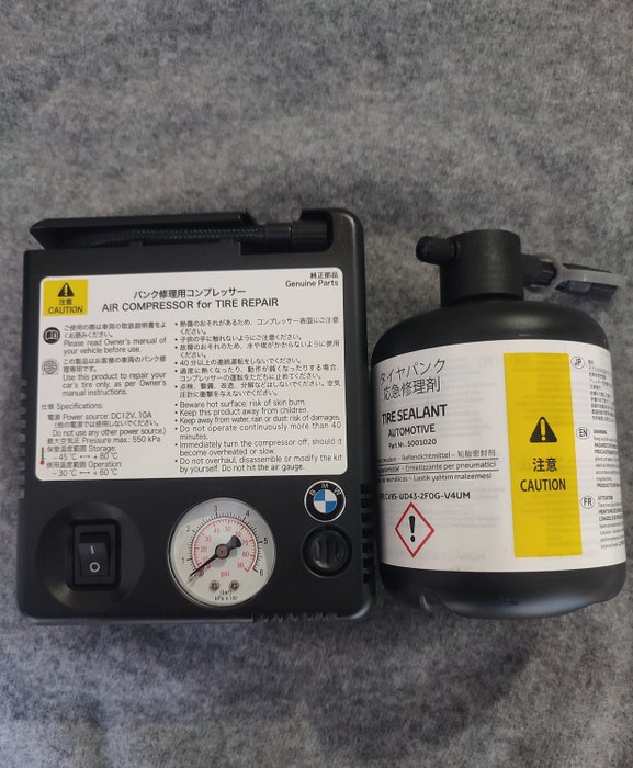 充气和修理套件 - BMW - Kit gonfia e ripara