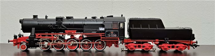 Märklin H0 - 34159 - Dampflokomotive mit Tender (1) - TE-3915 - SZD