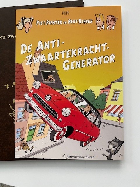 Piet Pienter en Bert Bibber 13 - De Anti-zwaartekracht generator - 1 Album - Første udgave - 1959/2014