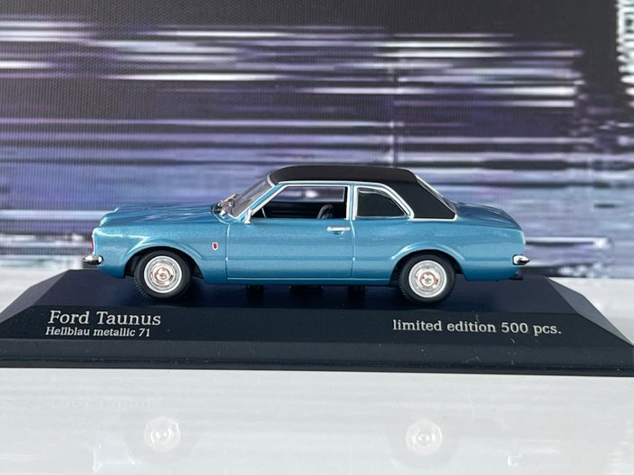 Minichamps 1:43 - 模型汽车 - Ford Taunus - 福特 Taunus 1970 Minichamps