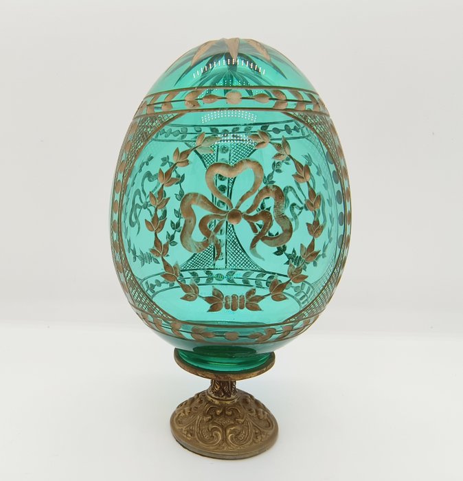 Αυγό Fabergé - Κρυστάλλινο αυγό Fabergé με αρίθμηση 0014 - Κρύσταλλο