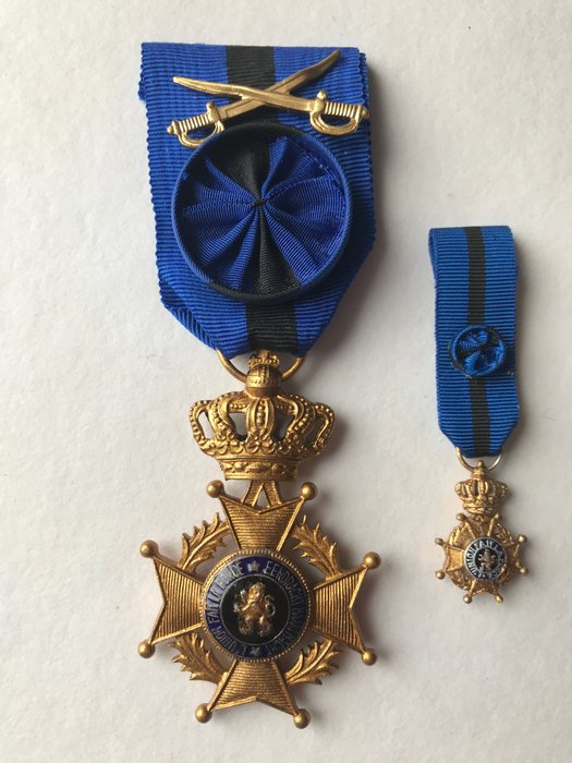 比利時 - 獎牌 - Leopold II Orde
