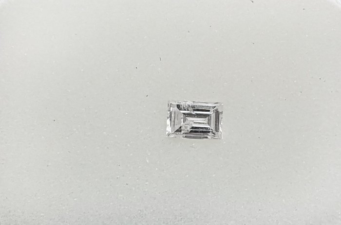 鑽石 - 0.12 ct - 長階梯形 - G - SI1, No Reserve Price