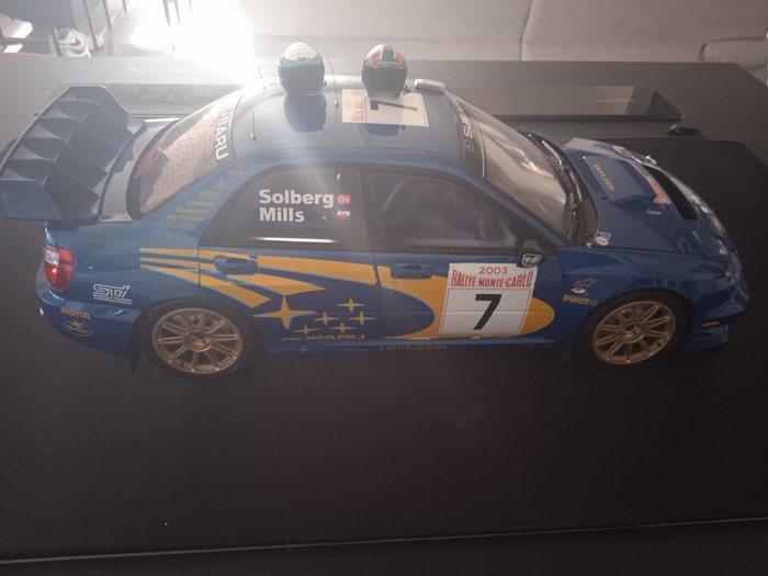 Hachette 1:8 - 模型套件 - Subaru impreza - WRC 索尔伯格/米尔斯