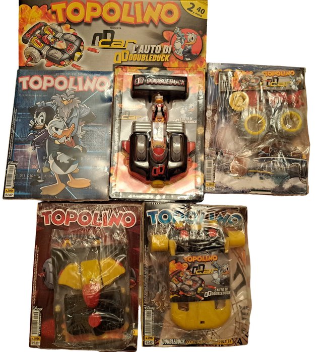 Topolino - 5 Toy - Disney.  Panini comics