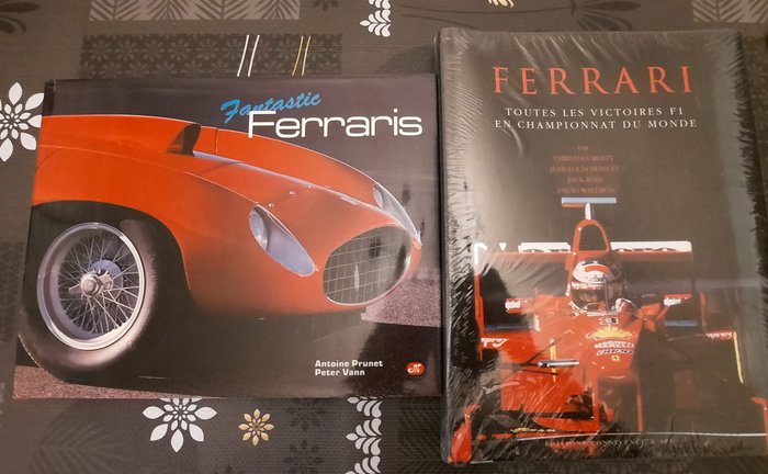 Book - Ferrari - Ferrari diverse modellen + F1 Ferrari bolides
